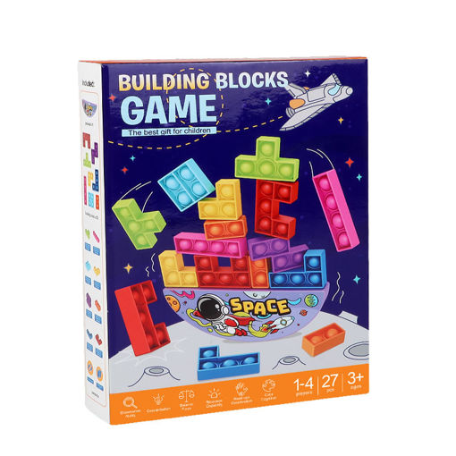 Picture of TETRIS BUILDING BLOCK GAME